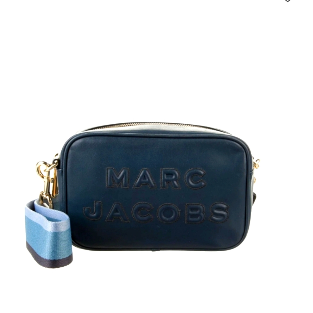 Marc Jacobs Navy Leather Belt Bag